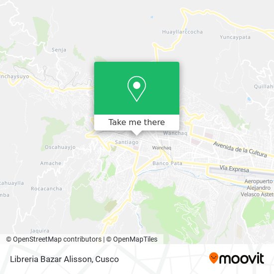 Mapa de Libreria Bazar Alisson