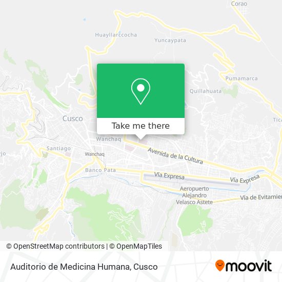 Auditorio de Medicina Humana map
