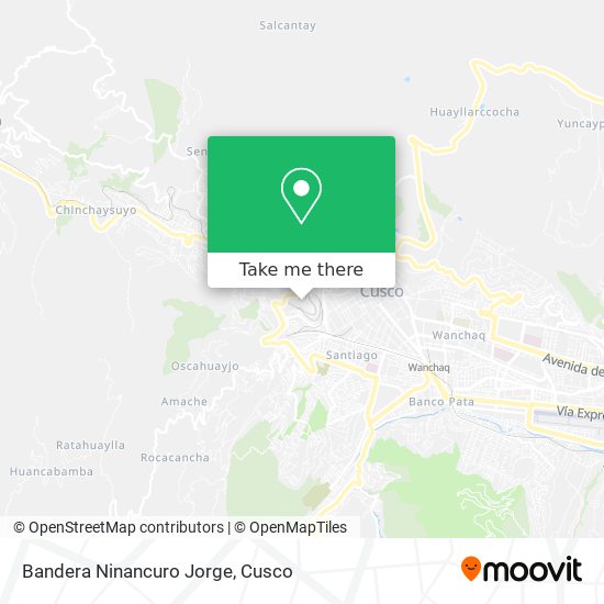Bandera Ninancuro Jorge map