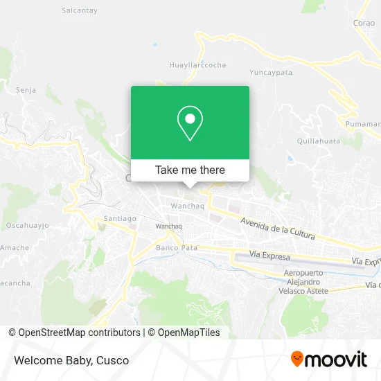 Welcome Baby map
