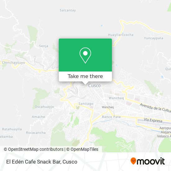 El Edén Cafe Snack Bar map
