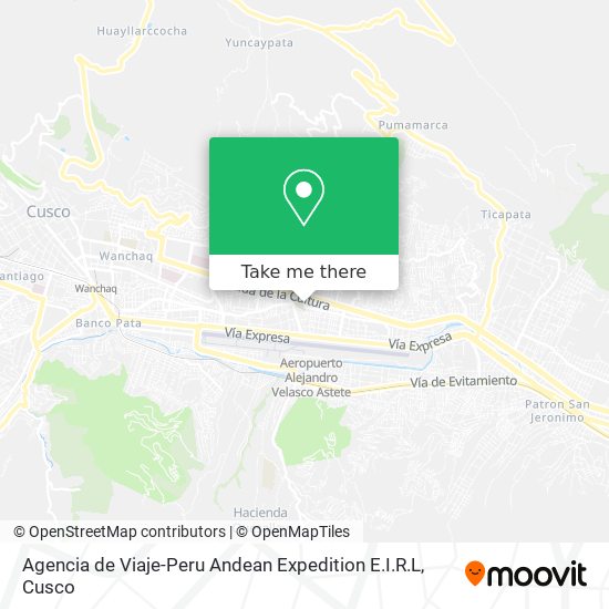 Agencia de Viaje-Peru Andean Expedition E.I.R.L map