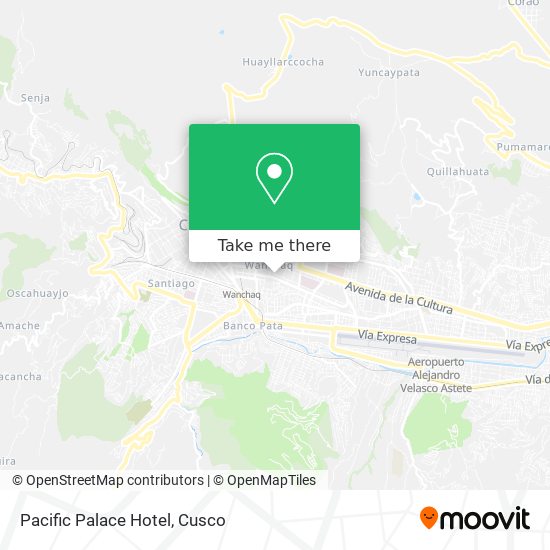 Mapa de Pacific Palace Hotel