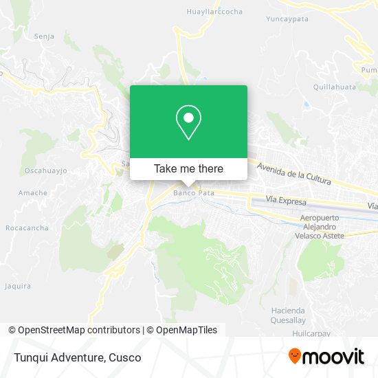 Tunqui Adventure map