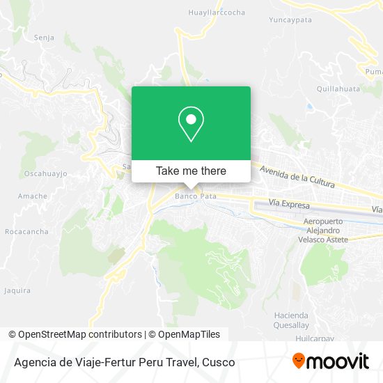 Agencia de Viaje-Fertur Peru Travel map