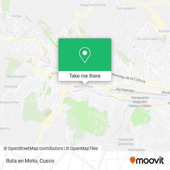 Ruta en Moto map