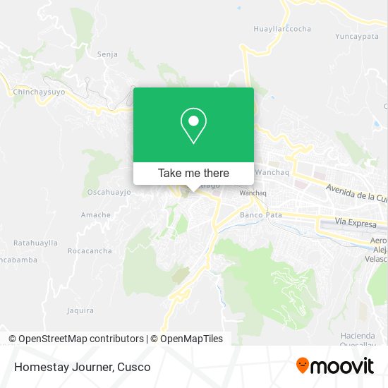 Homestay Journer map