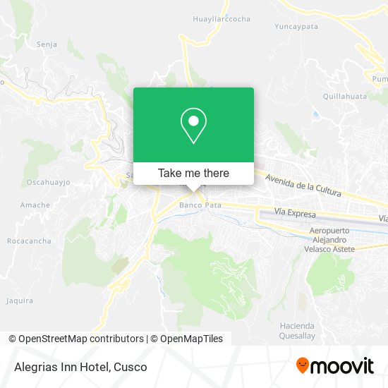 Alegrias Inn Hotel map