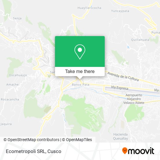 Ecometropoli SRL map