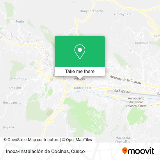 Inoxa-Instalación de Cocinas map