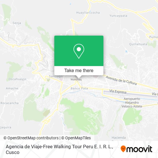 Agencia de Viaje-Free Walking Tour Peru E. I. R. L. map