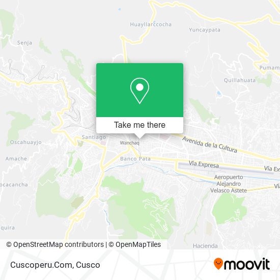 Cuscoperu.Com map