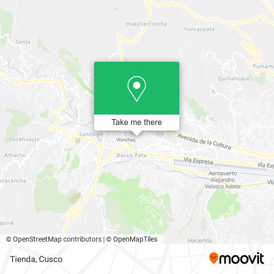 Mapa de Tienda