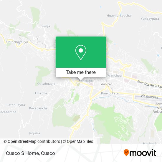 Cusco S Home map