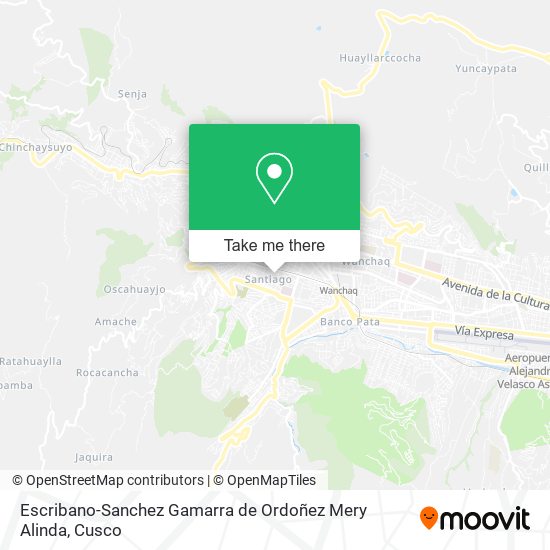 Escribano-Sanchez Gamarra de Ordoñez Mery Alinda map