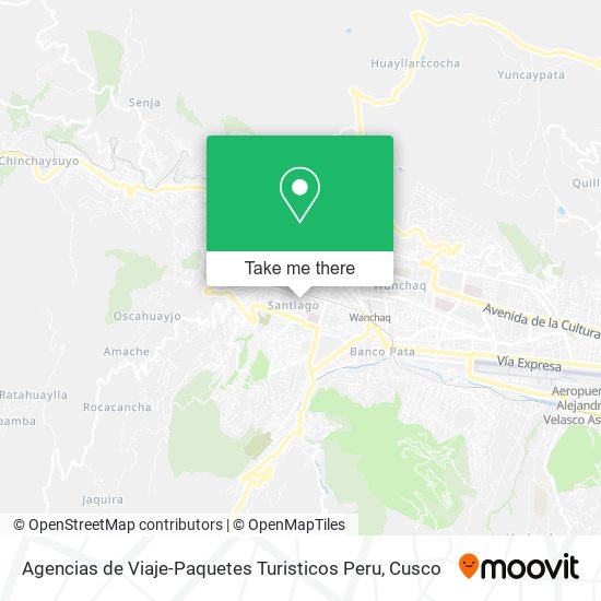 Mapa de Agencias de Viaje-Paquetes Turisticos Peru