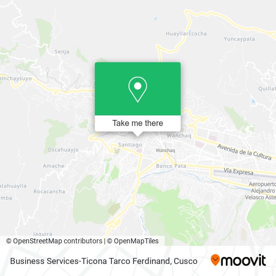 Business Services-Ticona Tarco Ferdinand map