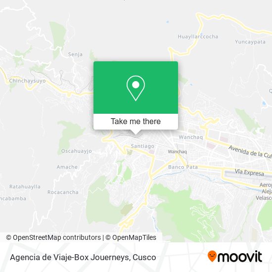 Agencia de Viaje-Box Jouerneys map
