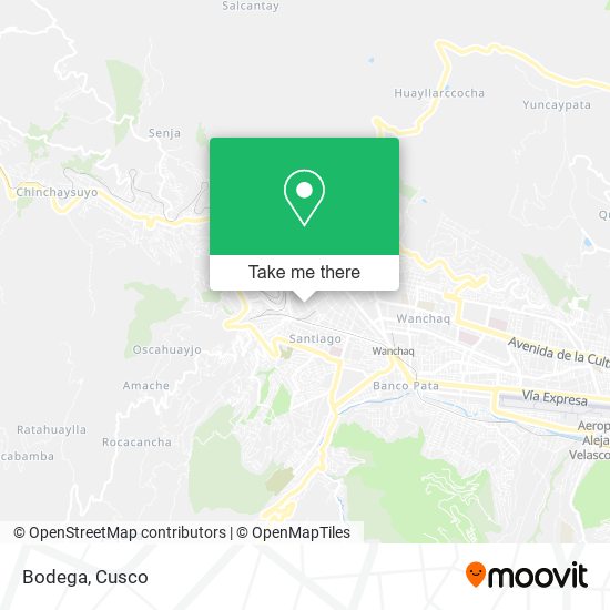 Bodega map