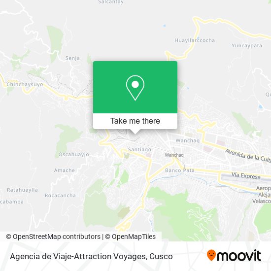 Agencia de Viaje-Attraction Voyages map