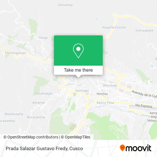 Prada Salazar Gustavo Fredy map