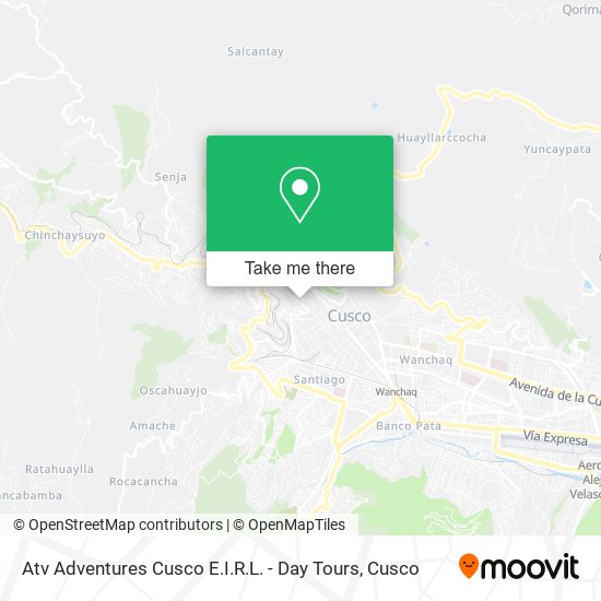 Atv Adventures Cusco E.I.R.L. - Day Tours map