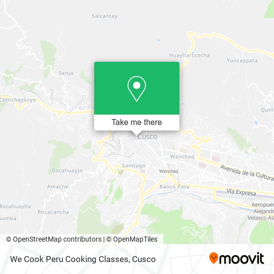 Mapa de We Cook Peru Cooking Classes