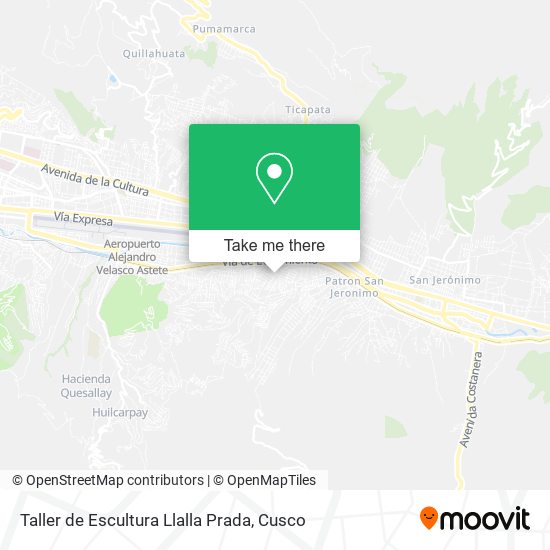 Taller de Escultura Llalla Prada map