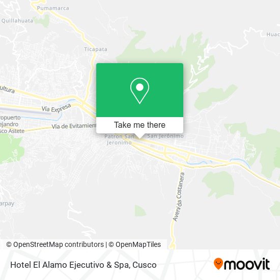 Hotel El Alamo Ejecutivo & Spa map