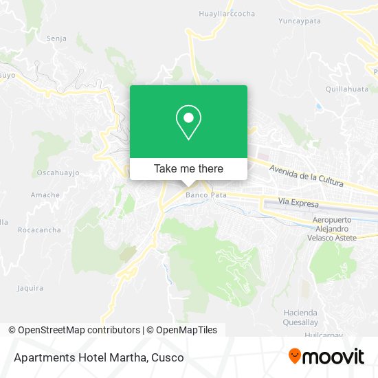 Apartments Hotel Martha map