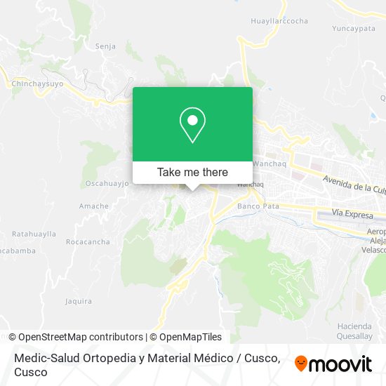 Medic-Salud Ortopedia y Material Médico / Cusco map
