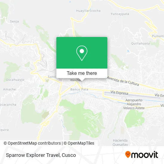 Sparrow Explorer Travel map