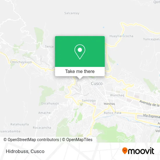 Hidrobuss map