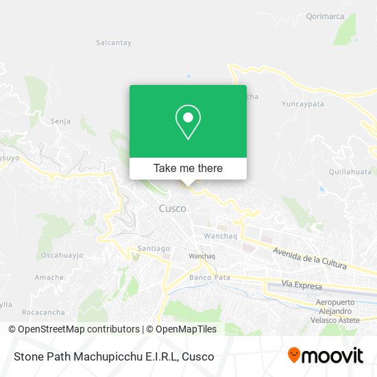 Stone Path Machupicchu E.I.R.L map