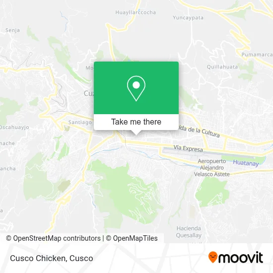 Cusco Chicken map