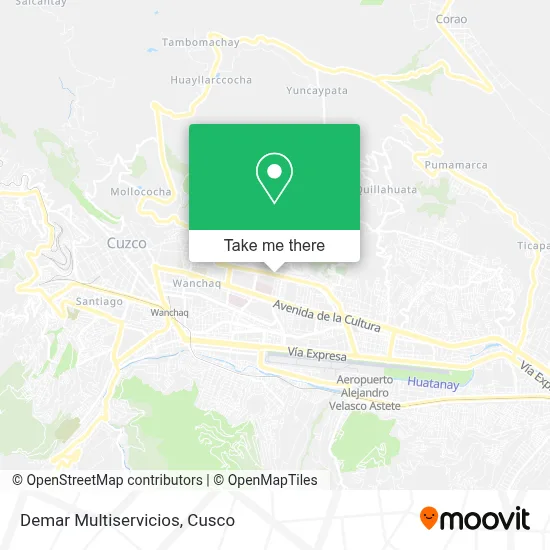 Demar Multiservicios map