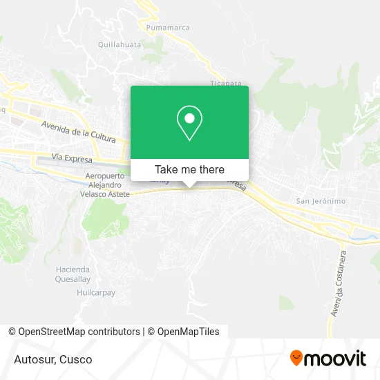 Autosur map
