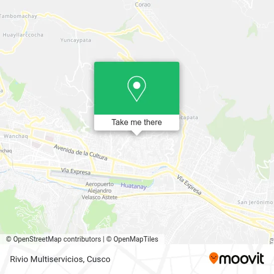 Rivio Multiservicios map