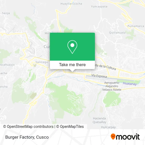 Burger Factory map