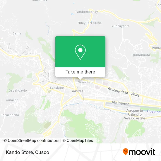 Kando Store map
