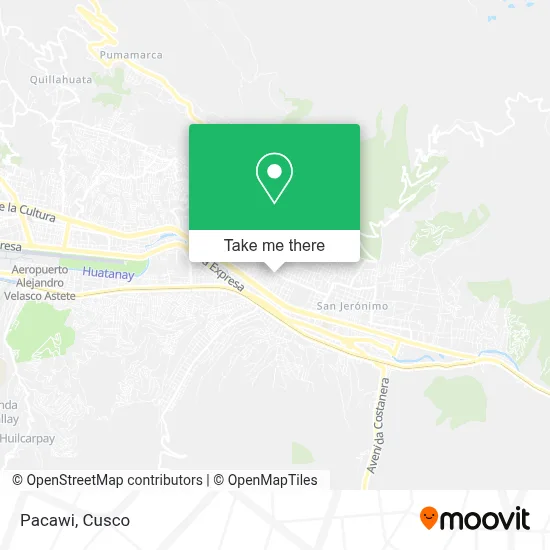Pacawi map
