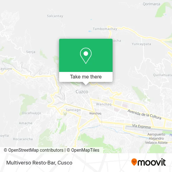 Multiverso Resto-Bar map