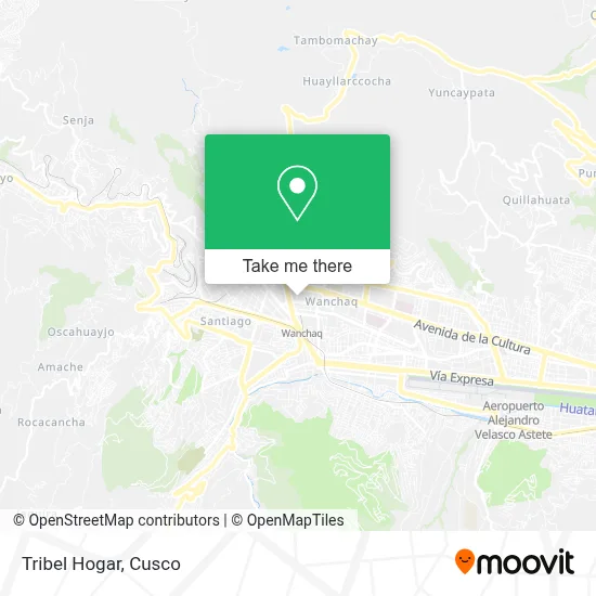 Tribel Hogar map
