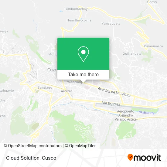 Cloud Solution map