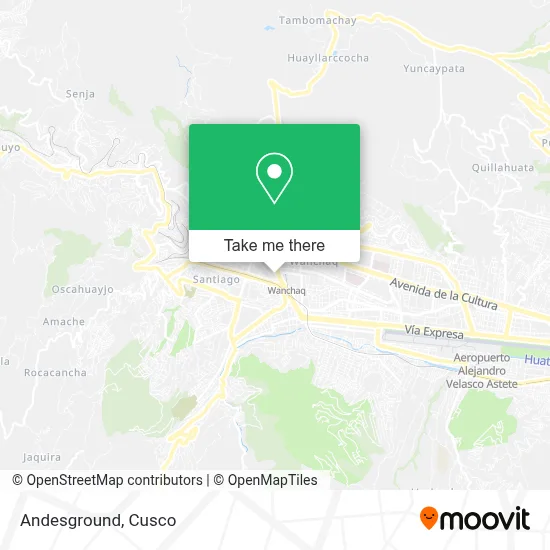 Andesground map