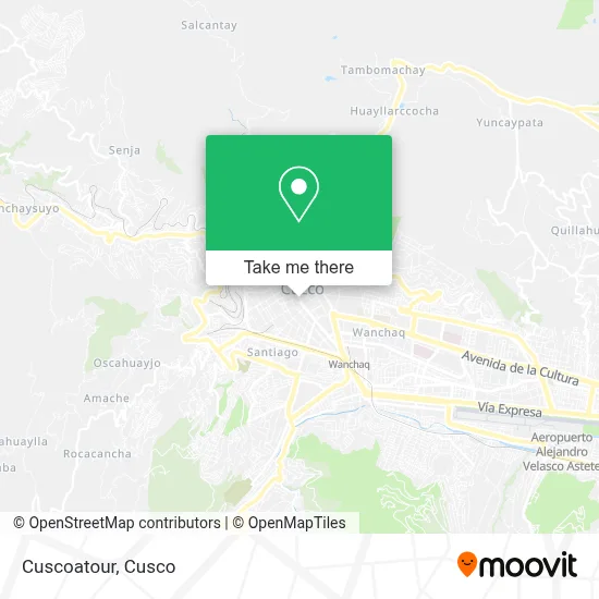 Cuscoatour map