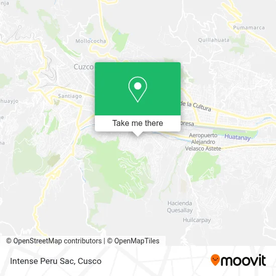 Intense Peru Sac map
