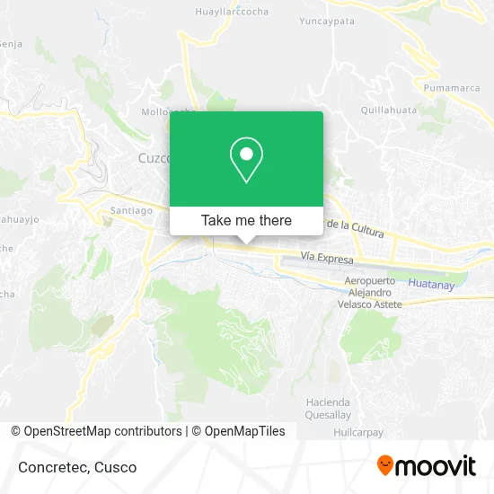 Concretec map