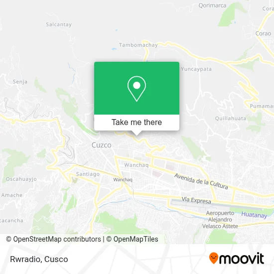 Mapa de Rwradio