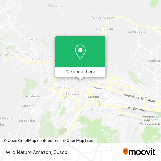 Wild Nature Amazon map